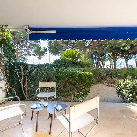 Apartment Garden Level Croisette Sea View With Garage *